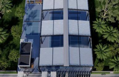 Mái bạt xếp Nhà bè giá rẻ