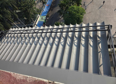 Mái xếp Cần Giờ thi công trọn gói