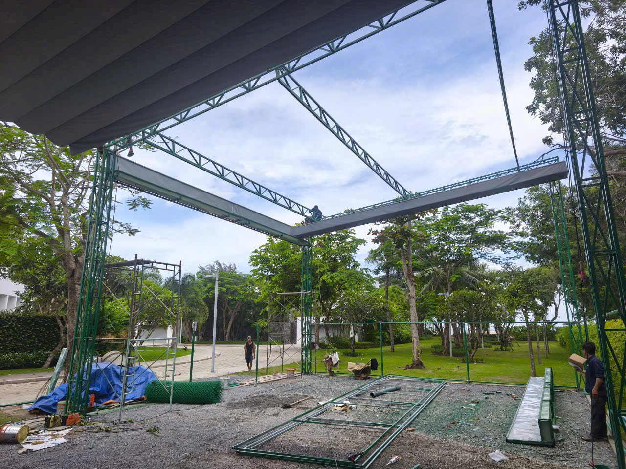 Mái bạt kéo Tây Ninh giá rẻ