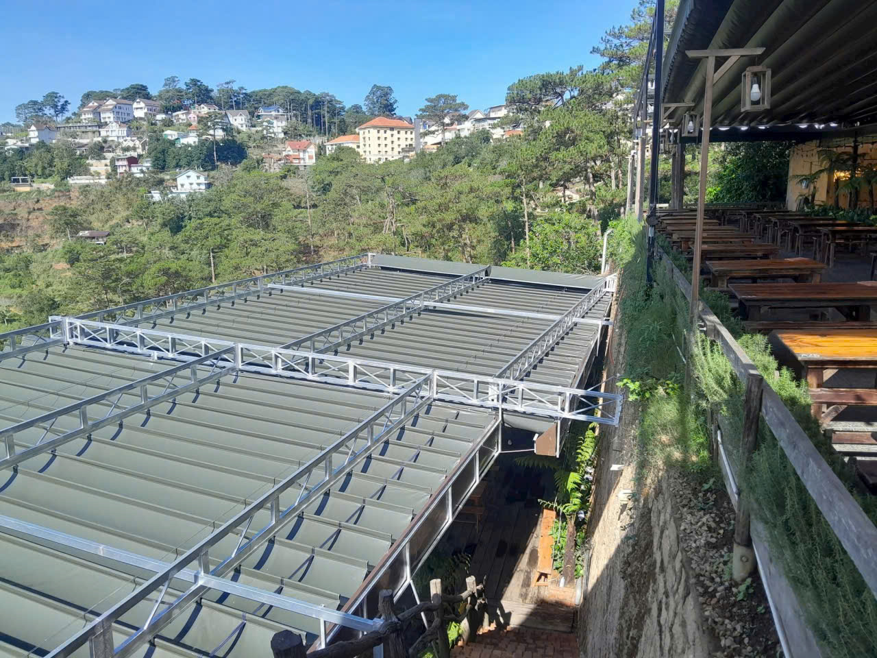 Mái bạt xếp Tây Ninh giá rẻ