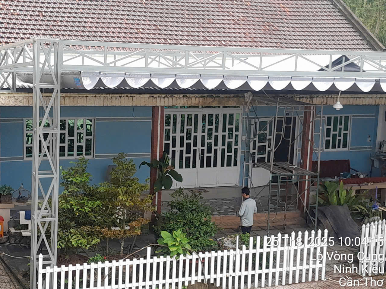 Mái bạt xếp Tây Ninh giá rẻ