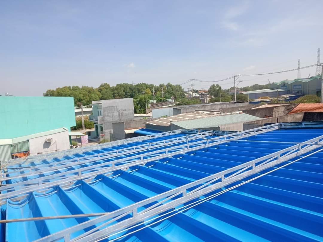 Mái xếp Cần Giờ thi công trọn gói