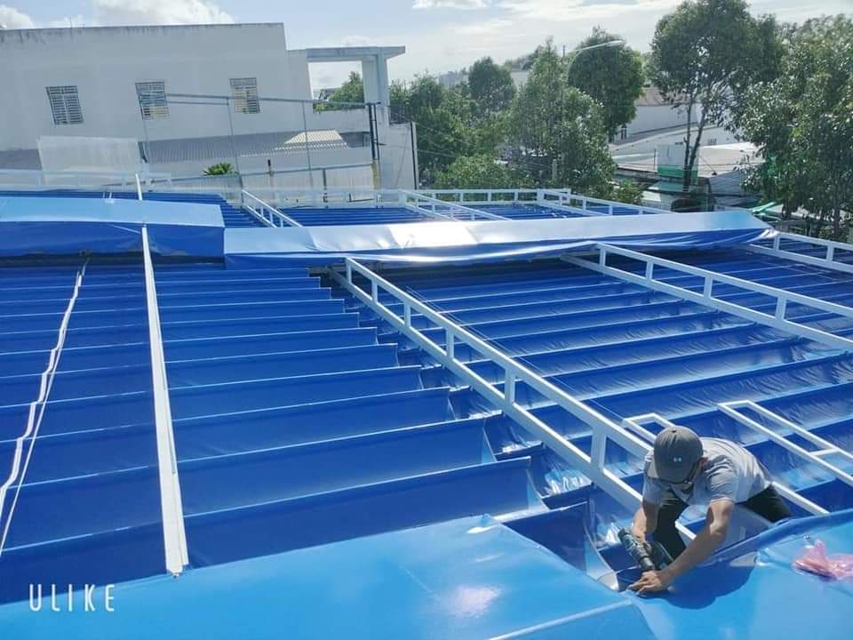 Mái bạt xếp chất lượng Tây Ninh