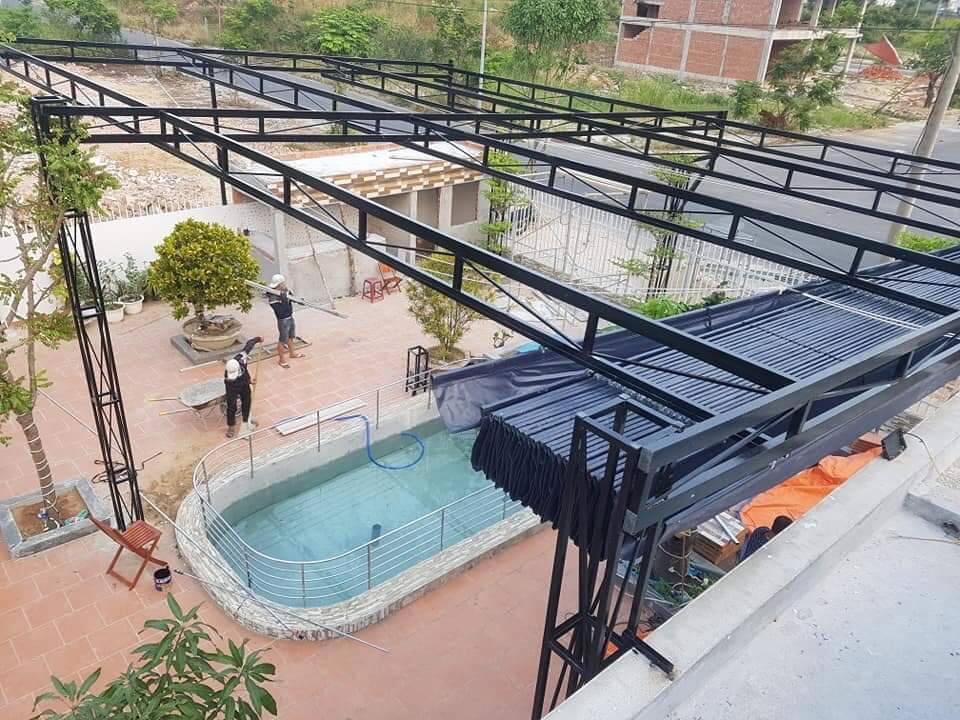 Mái bạt kéo Tây Ninh giá rẻ