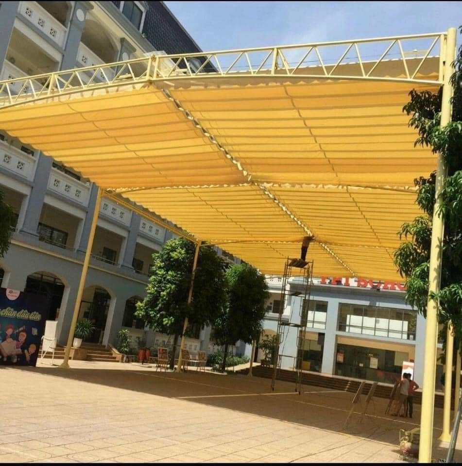 Mái bạt xếp Nhà bè giá rẻ