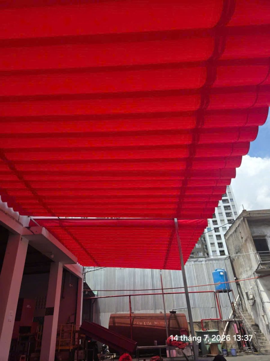 Mái bạt che quán cafe TP HCM