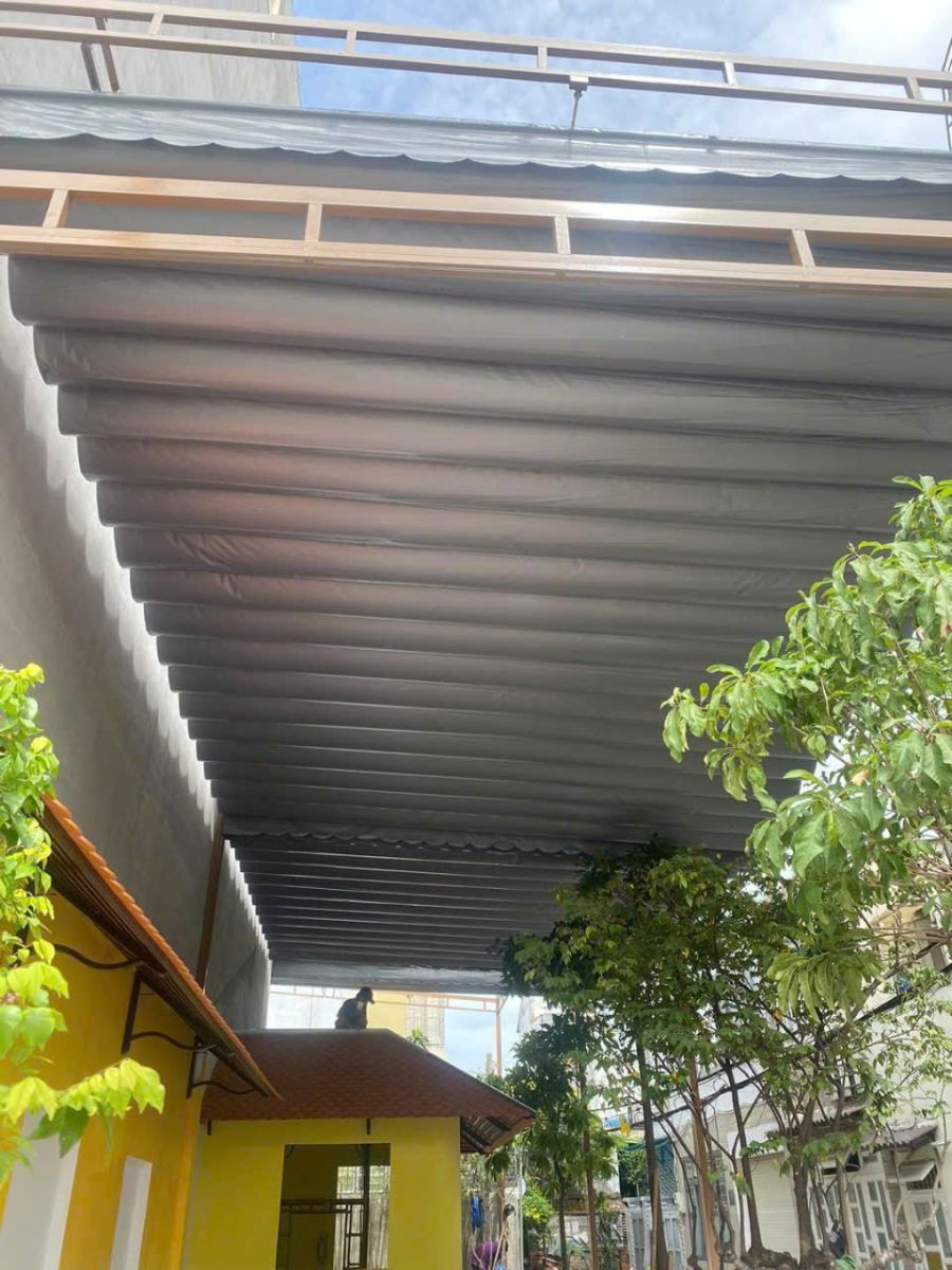 THI CÔNG MÁI BẠT KÉO PHÚ NHUẬN