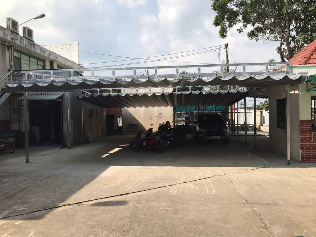 Mái xếp di động bình tân