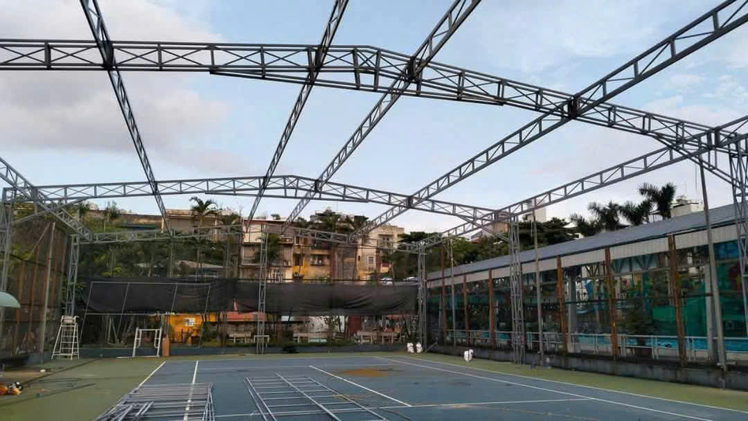 Mái bạt xếp Nhà bè giá rẻ