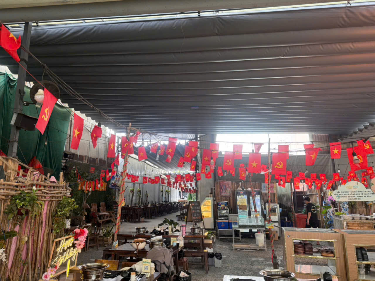 Mái bạt che di động Phường Bình Tân