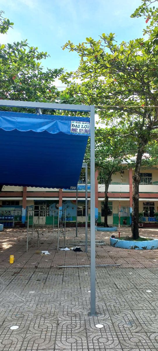 Mái bạt xếp xã Bến Lức Long An