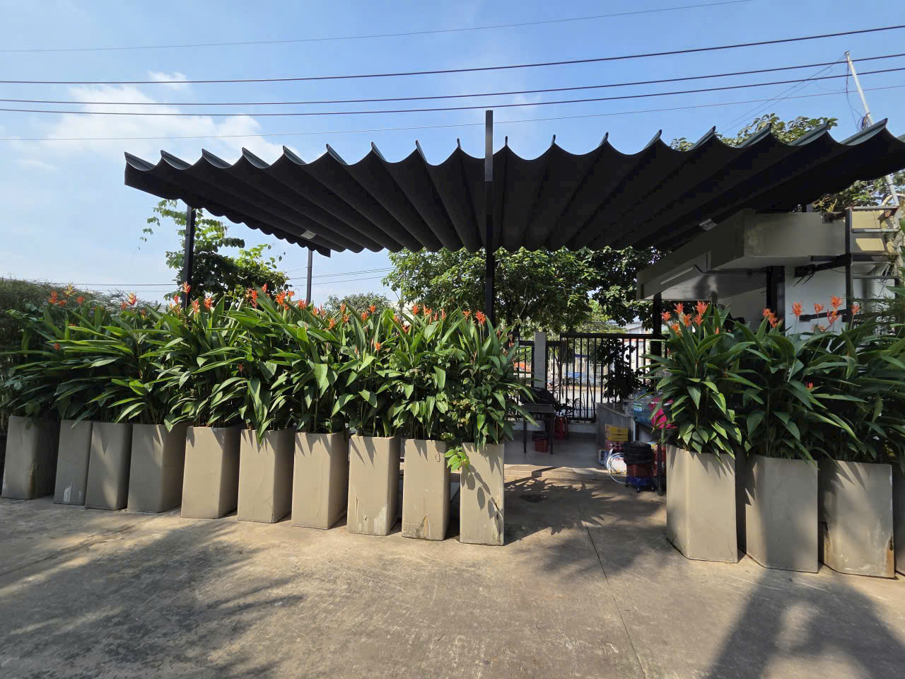 Mái bạt che di động Vĩnh Lộc