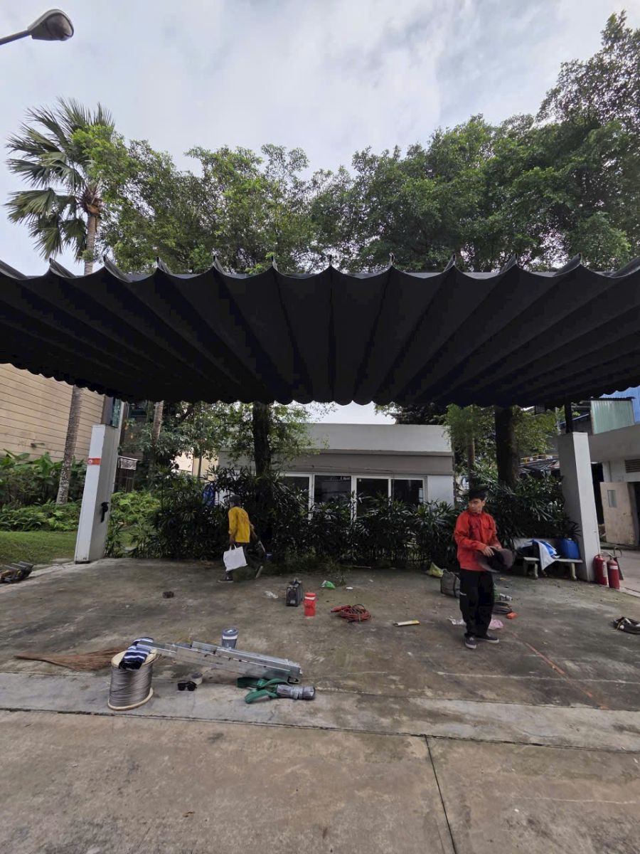 Mái bạt che di động Vĩnh Lộc