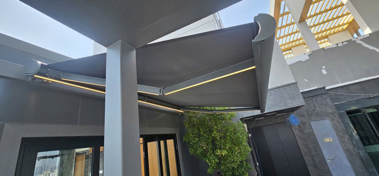 Mái bạt che giá rẻ Long An