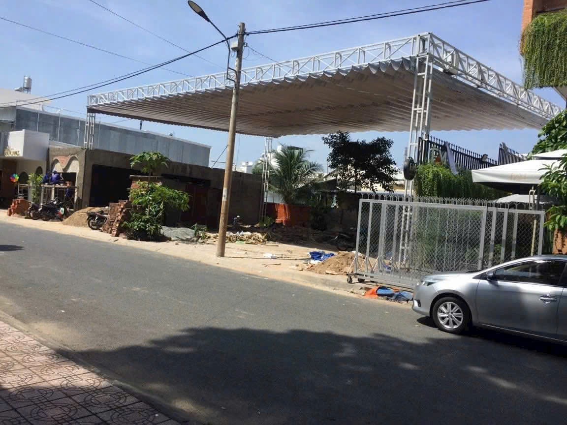 Mái bạt kéo di động Cần Giờ