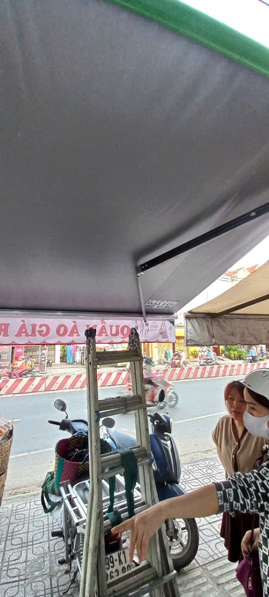 mái hiên di động Cần Giờ