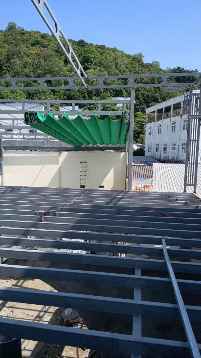 Mái bạt kéo di động Cần Giờ