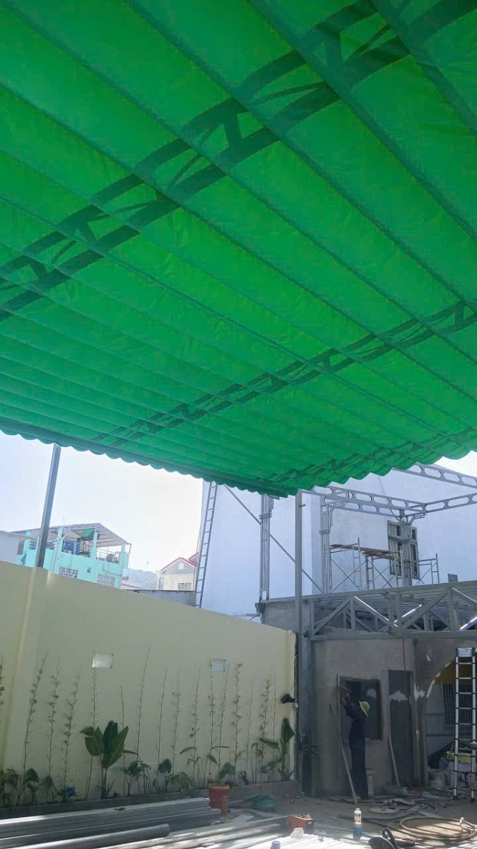 Mái bạt kéo di động Gò Dầu Tây Ninh