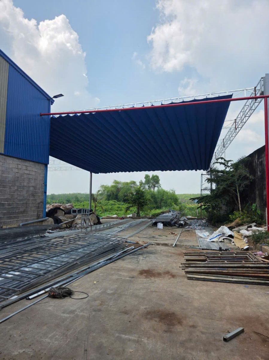 Dịch vụ lắp mái xếp trọn gói giá rẻ TP HCM