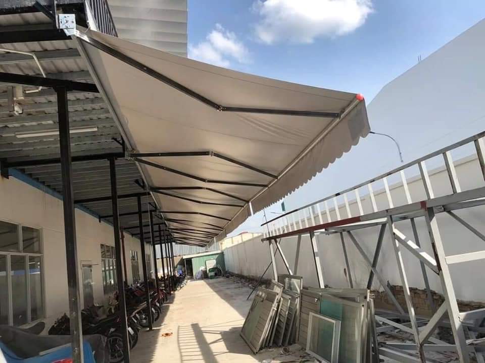 mái hiên di động