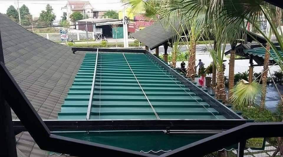 Mái bạt xếp phường bình tân