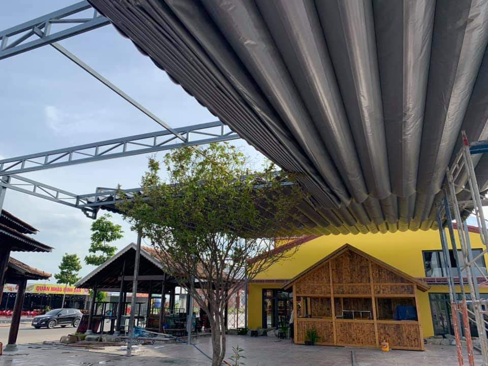 Thi công mái xếp Thủ Đức