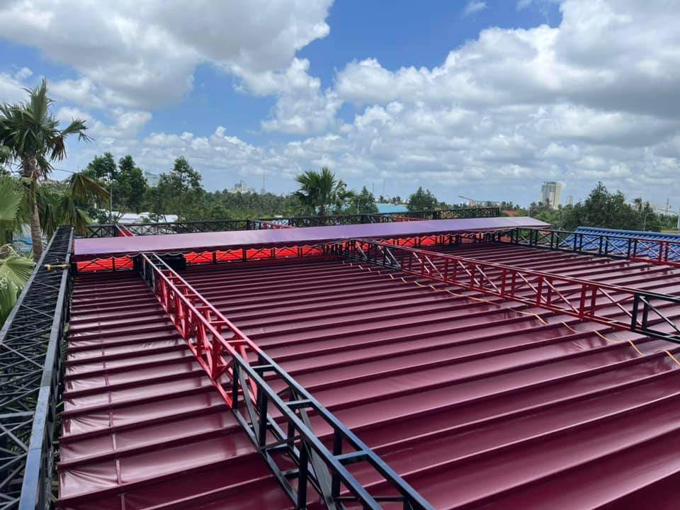 mái xếp di động nhà bè