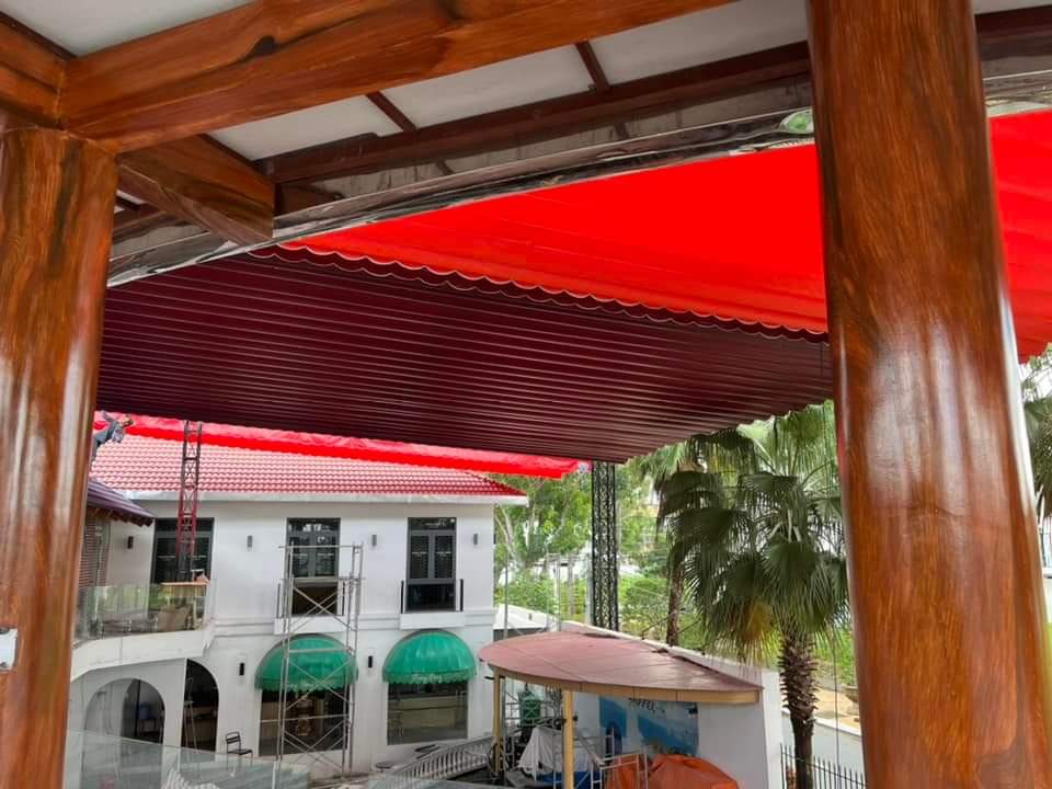 mái xếp di động nhà bè