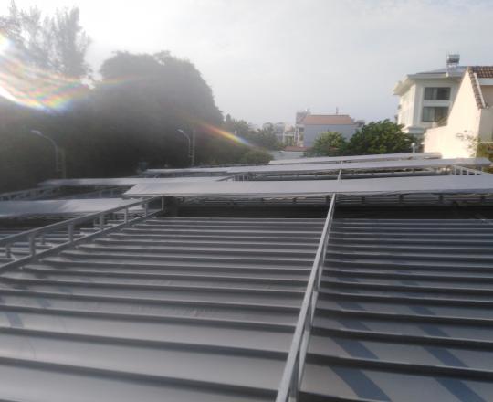 Mái xếp di động Nhà Bè
