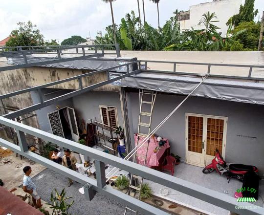 Mái bạt xếp Phường Chợ Lớn