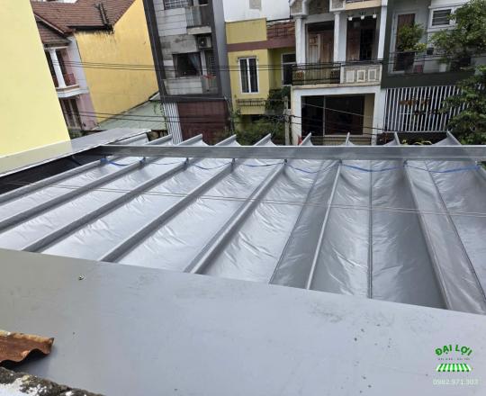 Mái bạt xếp di động xã Tân Vĩnh Lộc