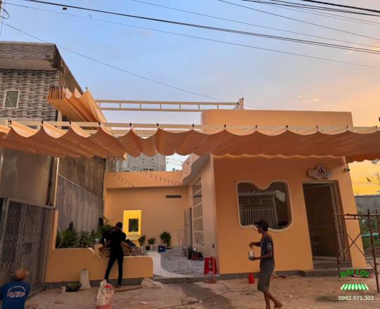 Mái bạt che di động Phường Vĩnh Hội