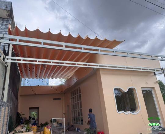 Mái bạt xếp Phường Long An