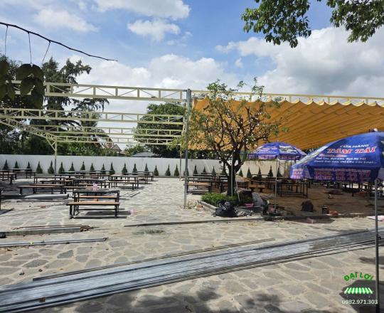 Mái bạt xếp xã Hậu Nghĩa Long an