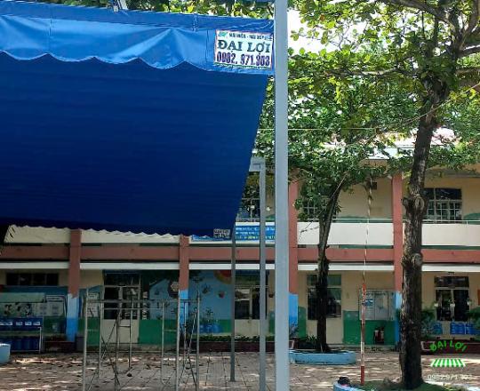 Mái bạt xếp xã Bến Lức Long An