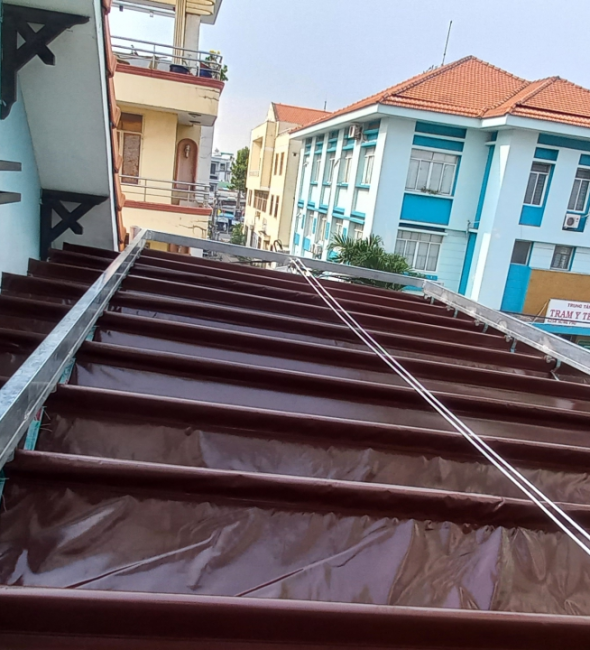 Mái hiên phường 10 Quận 3